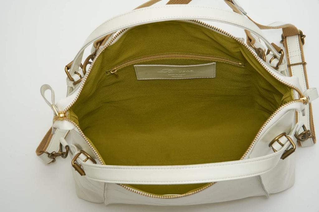 Imai Bag GENOVA Made in Japan Cowhide Leather Fits Large Genuine Leather and Simple Backpack, A4, B5, Lightweight, Capacity, Nylon, Design, Unisex,