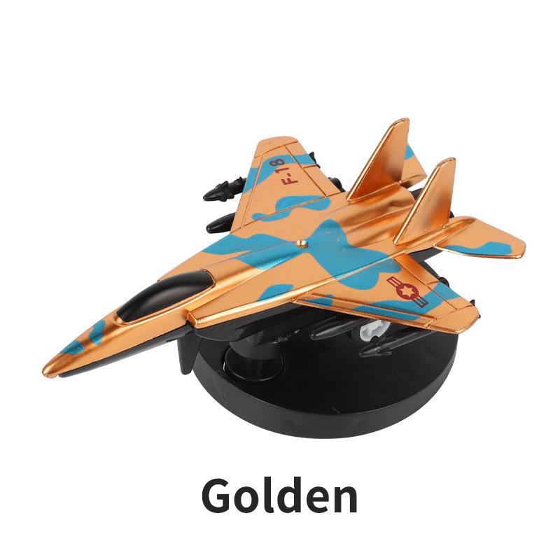 Car Interior Helicopter Rotating Airplane Decoration Home Desktop Ornaments For Model Enthusiasts Gift