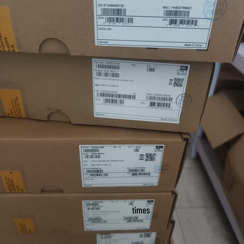 Huawei WSIC-8GE-T 8-Port GE Ethernet Interface Card