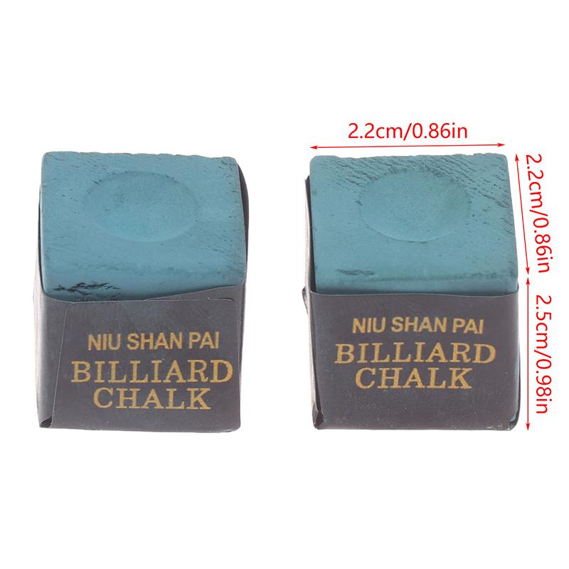 12Pcs No-Slip Cue Stick Wiping Powder Pool Table Cue Chalk Billiards Pool Cue Chalk For Pool Billiard Snooker
