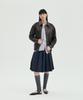 PINBLACK Wool Mix Pleated Set-Up Skirt