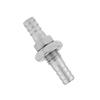 304 Stainless Steel Male Thrd Pipe Fitting Hose Tail Coupling Connector (6mm)