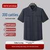 Men's Plus Size Business Casual Short Sleeve Shirt