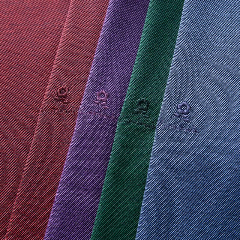 Montagut Men's Silk Blend Long Sleeve Polo Shirt