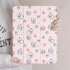 Applicable To iPad Pro 11ins Wind Lamb Folding Sticker Flat Protective Case Acrylic iPad Pro13 All Inclusive