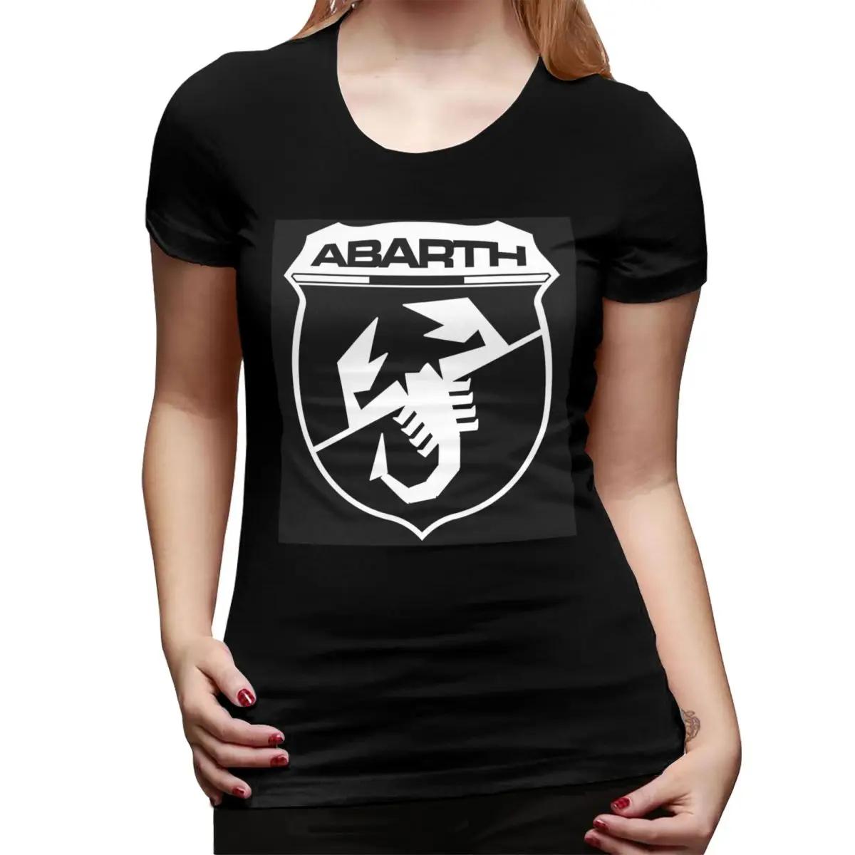 

Abarth C Cool TShirt for Women Crew Neck Streetwear T Shirts Womens Tees Short Summer Clothes Tops 4XL
