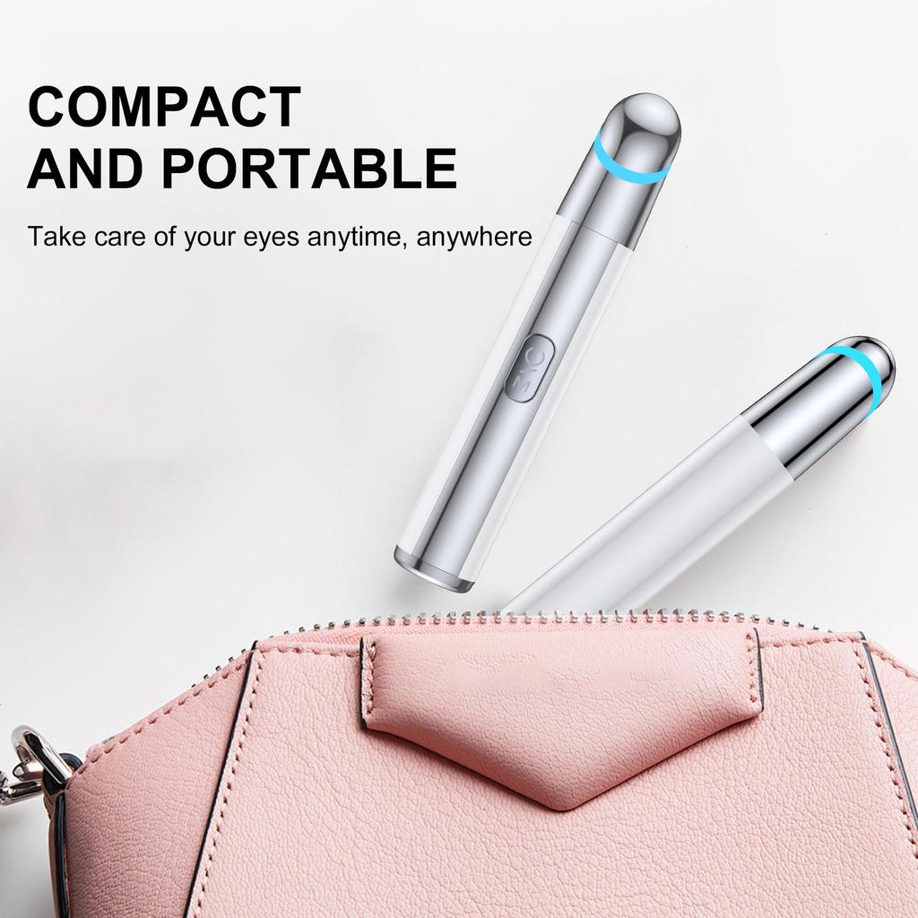 New Tira Eye Beauty Device: Vibration Massage & Light Therapy for Dark Circles and Wrinkles