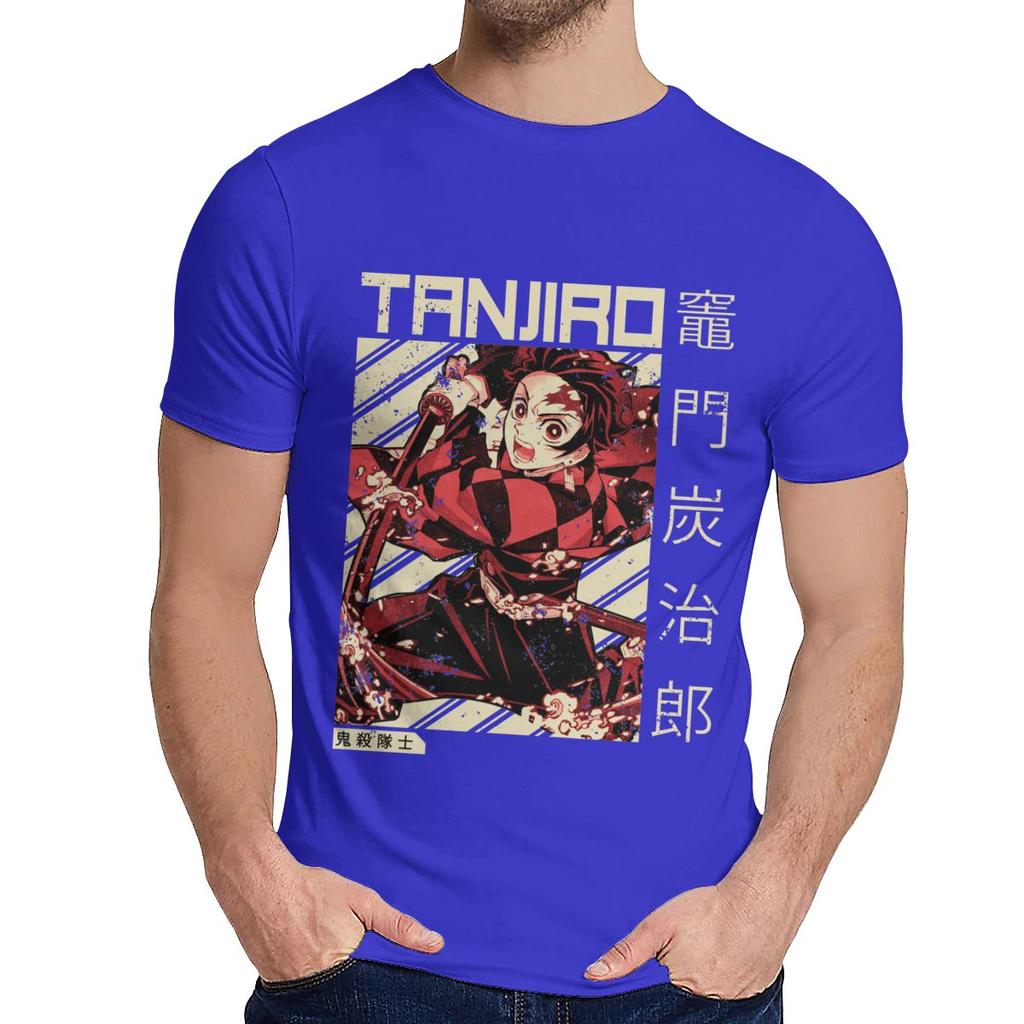 Popular Demon Slayer Kimetsu No Yaiba Anime Shirt Homme Tee Shirt For Man Soft Great T