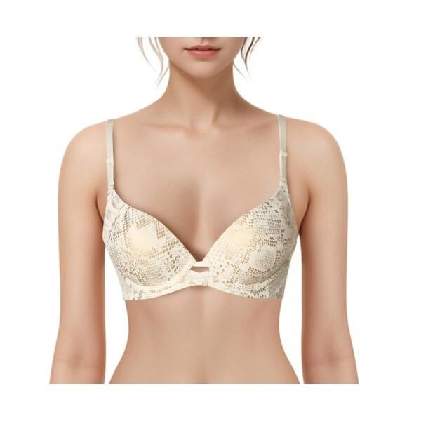 Fila Animal Gold Foil Print Women S Bra Panty Set Badrh1646fgld