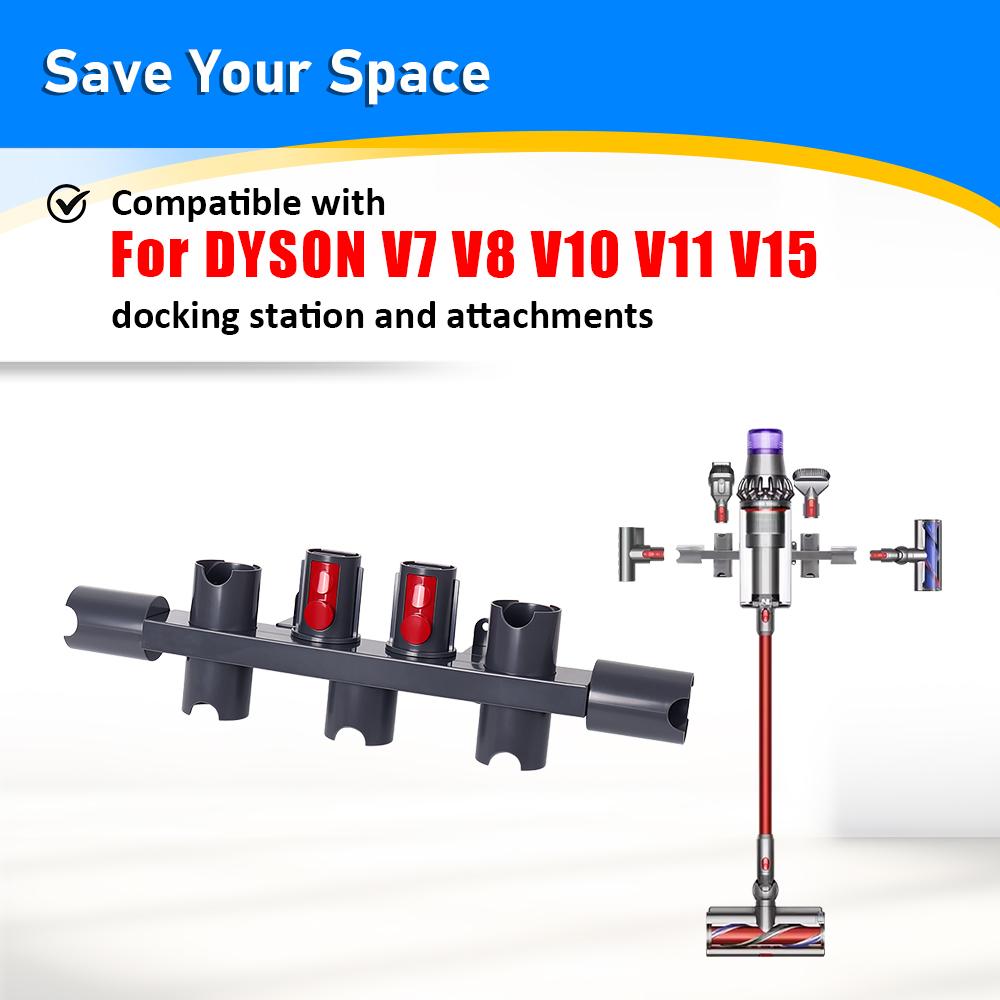 Vacuum Cleaner Bracket Accessories for Dyson V7 V8 V10 V11 V15 Hanger Base Brush Tool Removable Storage Equipment Shelf