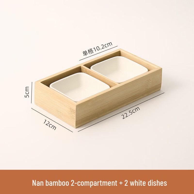 Bamboo Hearth Tea & Fruit Serving Tray