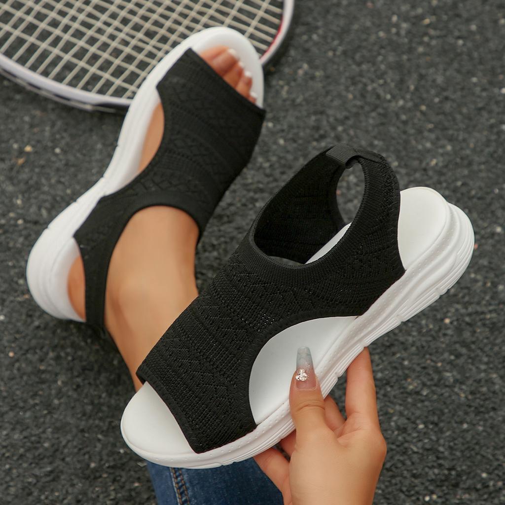 Women Platform Sandals 2025 Summer Sexy Beach Wedge Sandals Thick-soled Casual Designer Shoes Women Sandalias De Mujer