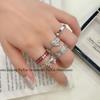 Korean Style Retro Versatile Design Ring Set