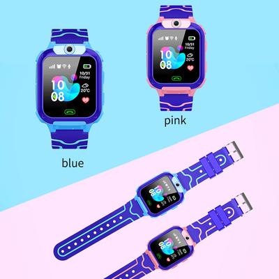 Hot Q12 Smartwatch Met Simkaart SOS Telefoonhorloge Kinder Smartwatch Foto Waterdicht Kinder Cadeau Voor IOS Android Dropshipping