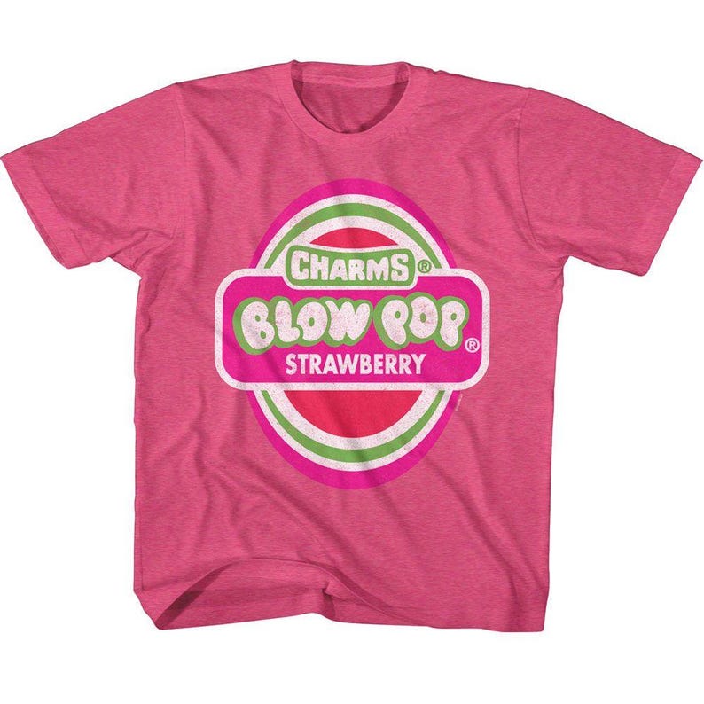 Tootsie Roll Sour Apple Blow Pop Vintage Hot Pink Toddler T-Shirt 160