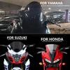 For YAMAHA YZF R6 R1 R25 R3 R125 R15 2025 Motorcycle Accessories Mirror Modified Wind Wing Adjustable Rotating Rearview Mirrors