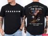 ( 2 Lati) 250 Anni Fede Libertà Eredità Aquila 250° Anniversario USA Maglietta