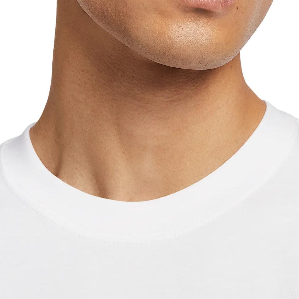 Nike Abbigliamento Sportivo Comodo Elegante Aderente Versatile Manica Corta Traspirante T-Shirt Uomo Top Bianco HJ0579-100