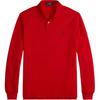 Polo Vestibilità Classica Ampia Traspirante Cotone a Maglia Costinata Manica Lunga Polo Uomo top 710680792-069