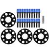 Car Hub Centric Wheel Spacers Kit 15mm 20mm Replacement for W203 C Class C230 C240 C320 C32 2002-2007(Bleu )