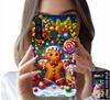 Etui Do Samsung Galaxy A21 - Piernik, Cukierkowe Wzory Święta + Szkło