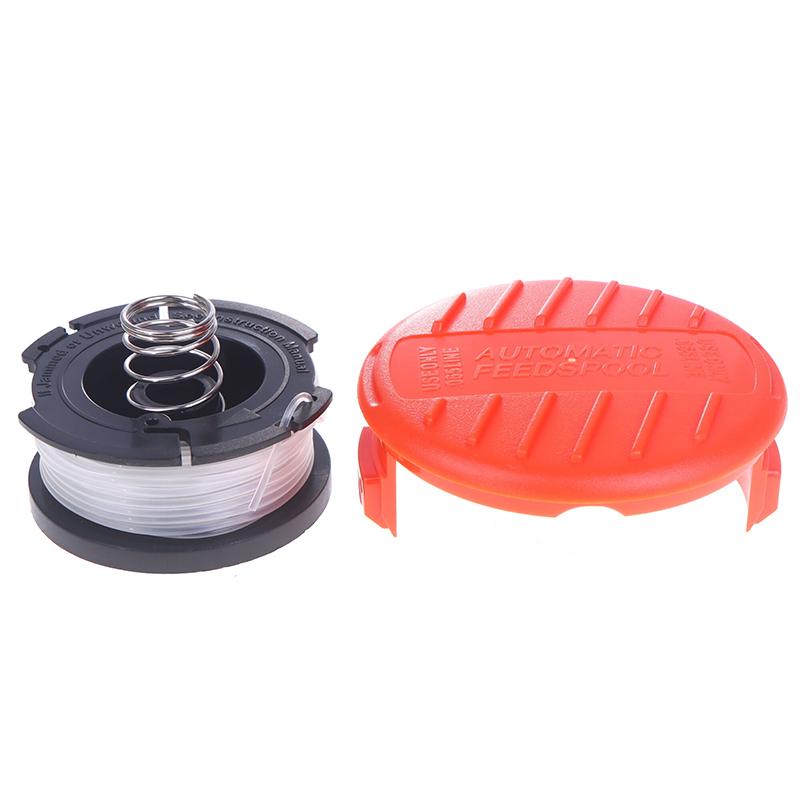 Pokrywka szpulki trymera Sprężyna Do Black Decker Af-100-3Zp Szpulka Bezprzewodowy Trymer Do Trawy Ostrze Tnące Akcesoria Do Kosiarki Część
