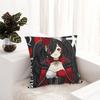 Ookami Mio Pillow Cover Soft Pillow Case Cushion Cover Fashion Custom DIY Pillowcases For Sofa Home Decoration