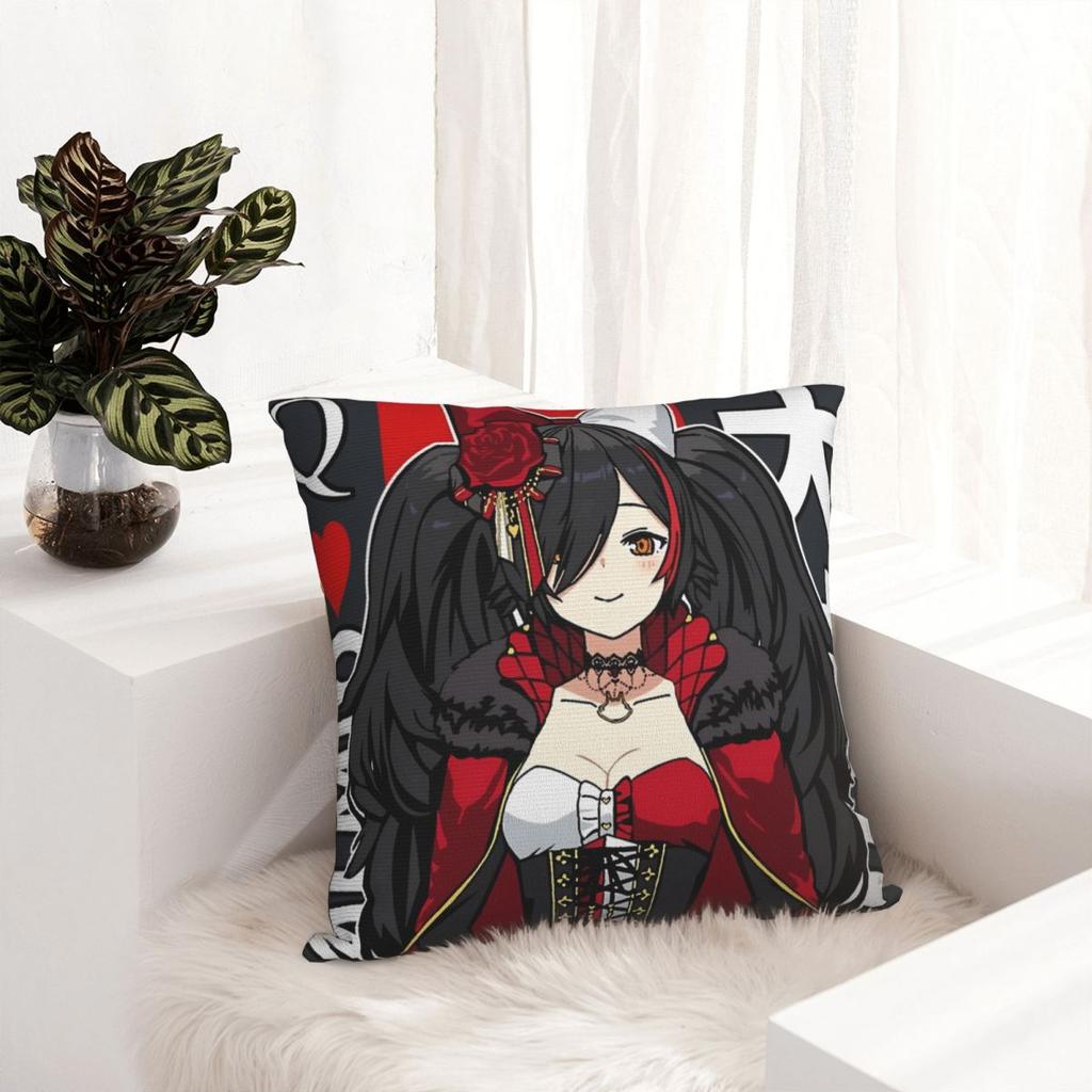 Ookami Mio Pillow Cover Soft Pillow Case Cushion Cover Fashion Custom DIY Pillowcases For Sofa Home Decoration