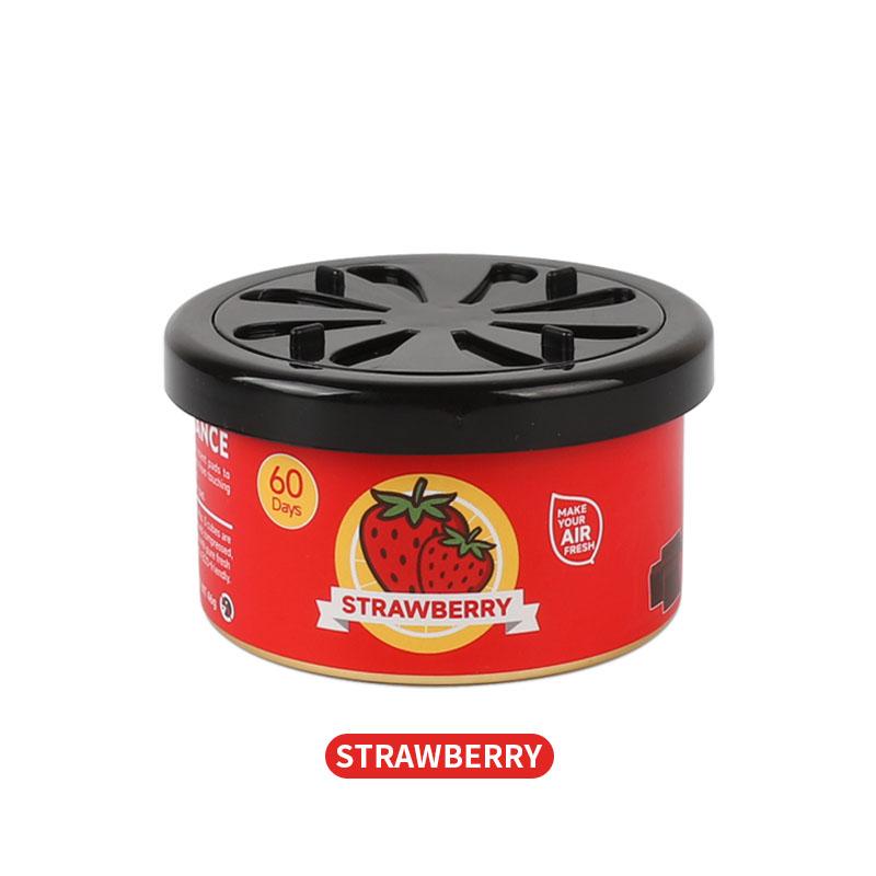 Cherry scented Car air freshener automobile perfume wood block essential oil diffusion fragrance long-lasting  elimination odor