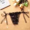 Sexy Embroidered Women's Thong Sheer Mesh Gauze Thin Strap Temptation Traceless Panties Female Pants Thongs Women Sexy