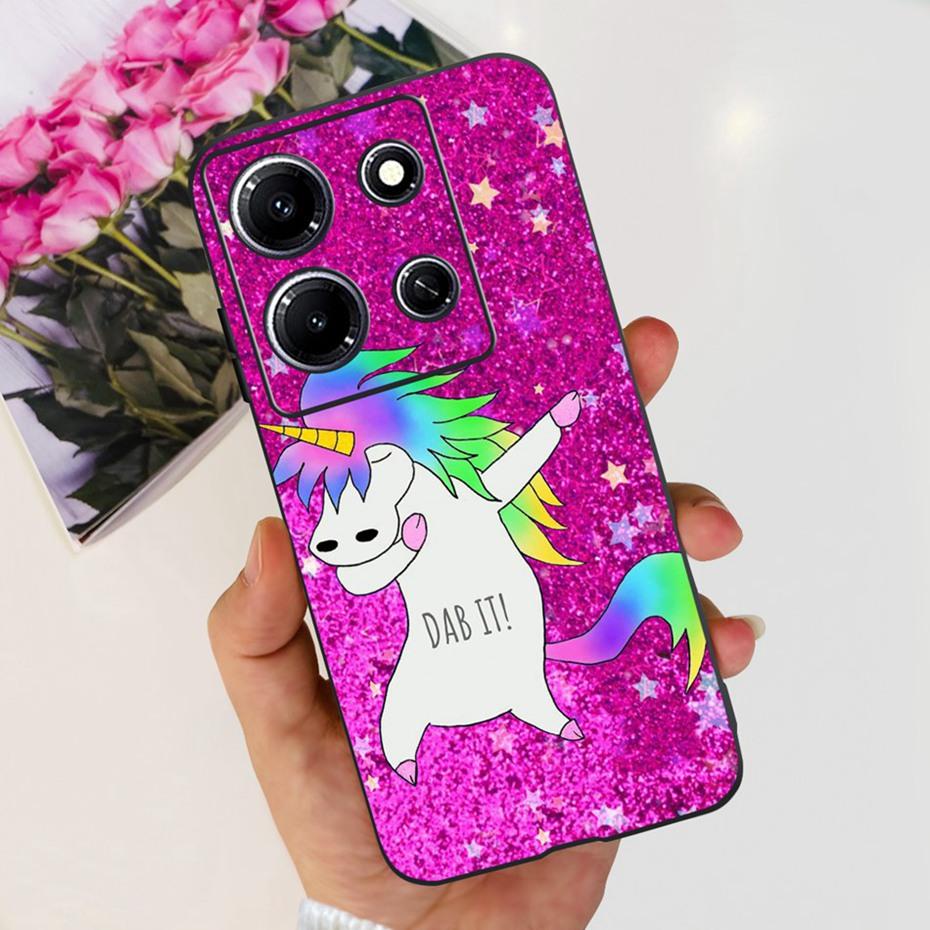 Fashion Butterfly Phone Case For Infinix Note 30i Note30 Pro 2023 Soft Silicone TPU Back Cover For Infinix Note 30 Pro Note30i