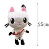 25cm 7-teiliges Gabby's Puppenhaus Plüschtier Zeichentrick-Stofftier Meerjungfrauenkatze Meerjungfrauen-Plüschpuppe Weihnachtsgeschenk für Kinder