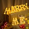 LED-Nachtlampe, 26 Buchstaben, 0–9, digitales Festzelt-Zeichen, Alphabet-Licht, Wand-Hängelampe, Innendekoration, Hochzeit, Party, LED-Nachtlicht