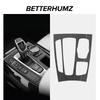 Car Interior Accessories Made of Alcantara Gear Shift Control Panel Cover Sticker Trim For BMW F15 F16 X5 X6 2013-2017 LHD RHD