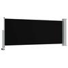 Retractable Side Awning 100 x 300 cm Black