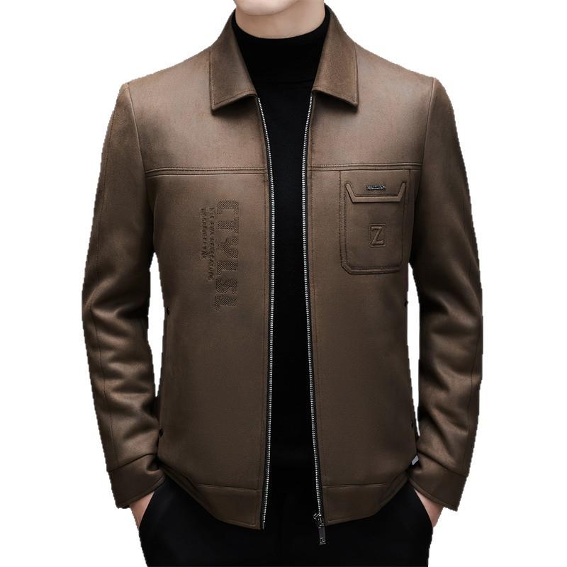 Men's Winter Fashion Down Jacket - Solid Color, 90% White Duck Down, Warm Casual Business Coat