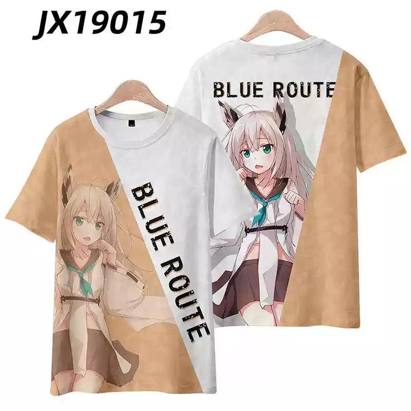 Popular Game Azur Lane T-shirt 3D Print Men/Women Anime t shirt Casual Harajuku