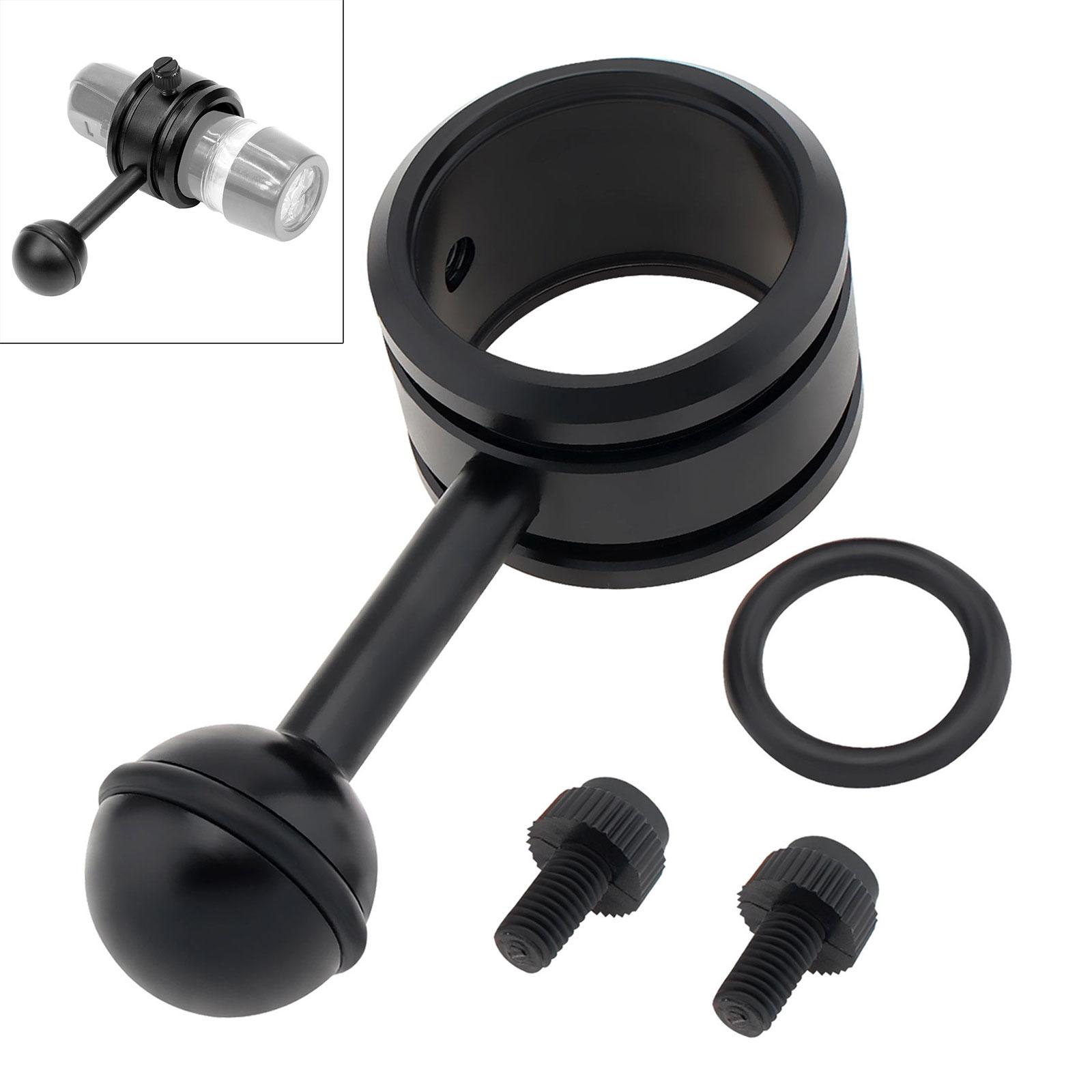 

Подводный держатель стробоскопа 28-34 мм Универсальное крепление с шаровой головкой из алюминиевого сплава Дайвинг Фотография Видео Плавучий рычаг