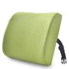 Back Cushion Super Soft Wear Resistant Cotton Flax Lumbar Pillow Memory Foam Seat Cushion for Home