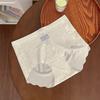 Women's Summer Small Floral Ice Silk Lace Waist Head Splicing 10A Bacteriostatic No Trace Briefs