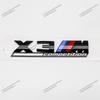 TA01-Pentru BMW X1M X2M X3M Negru Lucios COMPETITION Emblema Subliniată Insignă Portbagaj X4M X5M X6M ABS X7M X8M Accesorii Tuning Auto