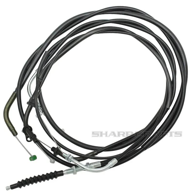 For Yamaha Dragstar DS 400 650 V-Star XVS XVS400 XVS650 Motorcycle Accessories Lengthen Extend Throttle Cables Line Clutch Wire