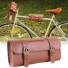 Motorcykel Sadel Förvaringsväska Läder Cykel Framgaffel Bakre Verktygsväska Stor Kapacitet Cykling Vintage Cykelväska Cykeltillbehör