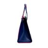 Kate Spade Small Elodie Arbor Handbag Leather Blue X Pink Women Used