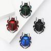 Piękne emaliowane broszki chrząszcze dla kobiet unisex przypinki owady prezenty na imprezę dla przyjaciół akcesoria biżuteryjne na bankiet CLE