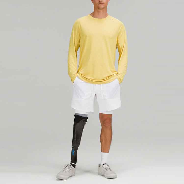 Lululemon T-Shirts Men's Crew Neck Moderate Straight Fit LM3CRYS