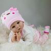 Exquisite 22" Reborn Baby Doll With Lifelike Soft Silicone Realistic Features For Xmas Gift