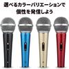 Fujirec Dynamic Microphone with XLR Phone Cable, Wired Handheld Microphone for Vocals, Narration, Karaoke, and DTM, with Switch, Unidirectional
