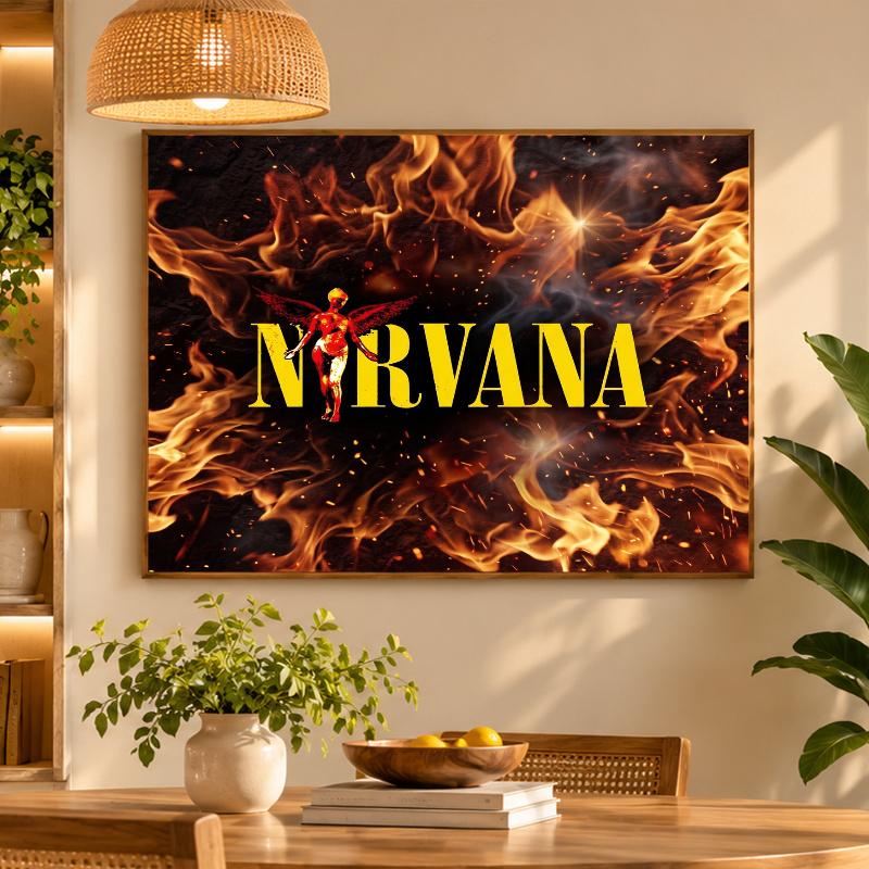 5D Diamond Painting Nirvana DIY Full Drill Diamond Art Kit Home Decoration