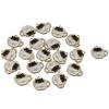 19*20mm Cat Coffee Metal Charms White Enamel Cat Coffee Cup Cup Charms  For Jewelry Making